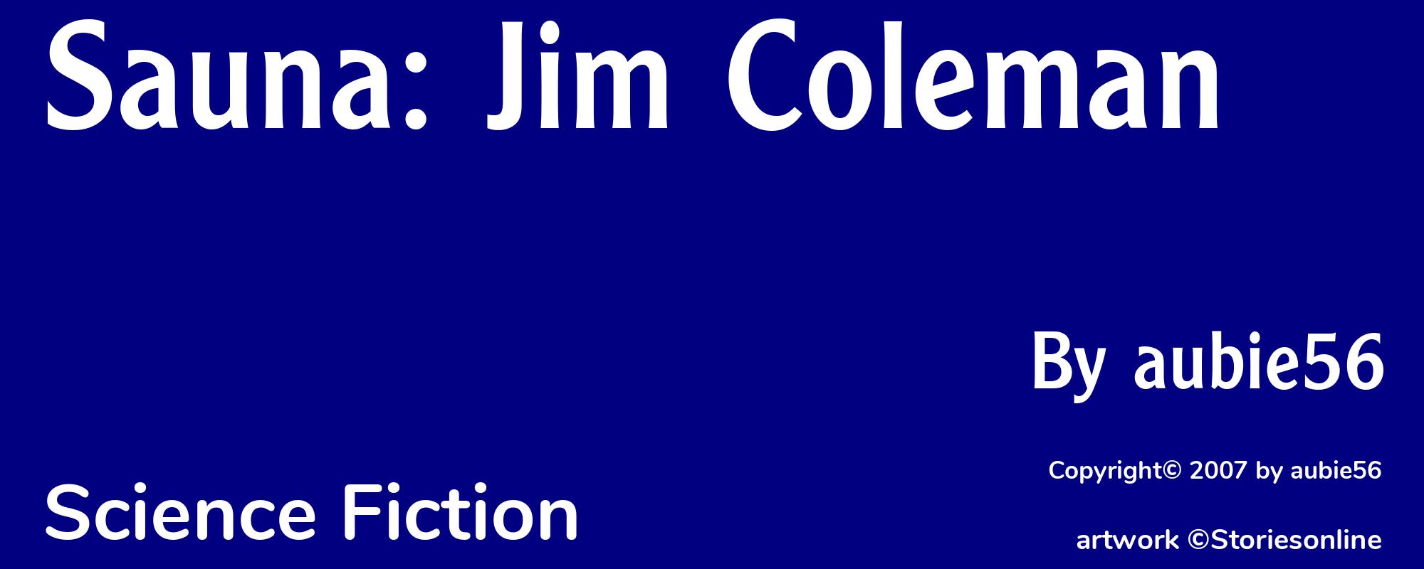 Sauna: Jim Coleman - Cover