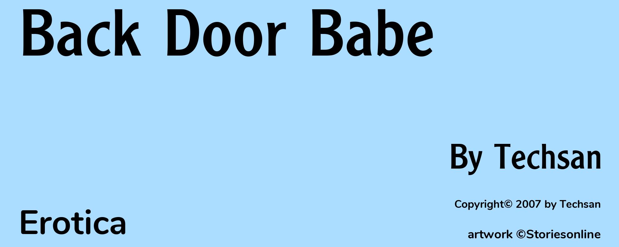 Back Door Babe - Cover
