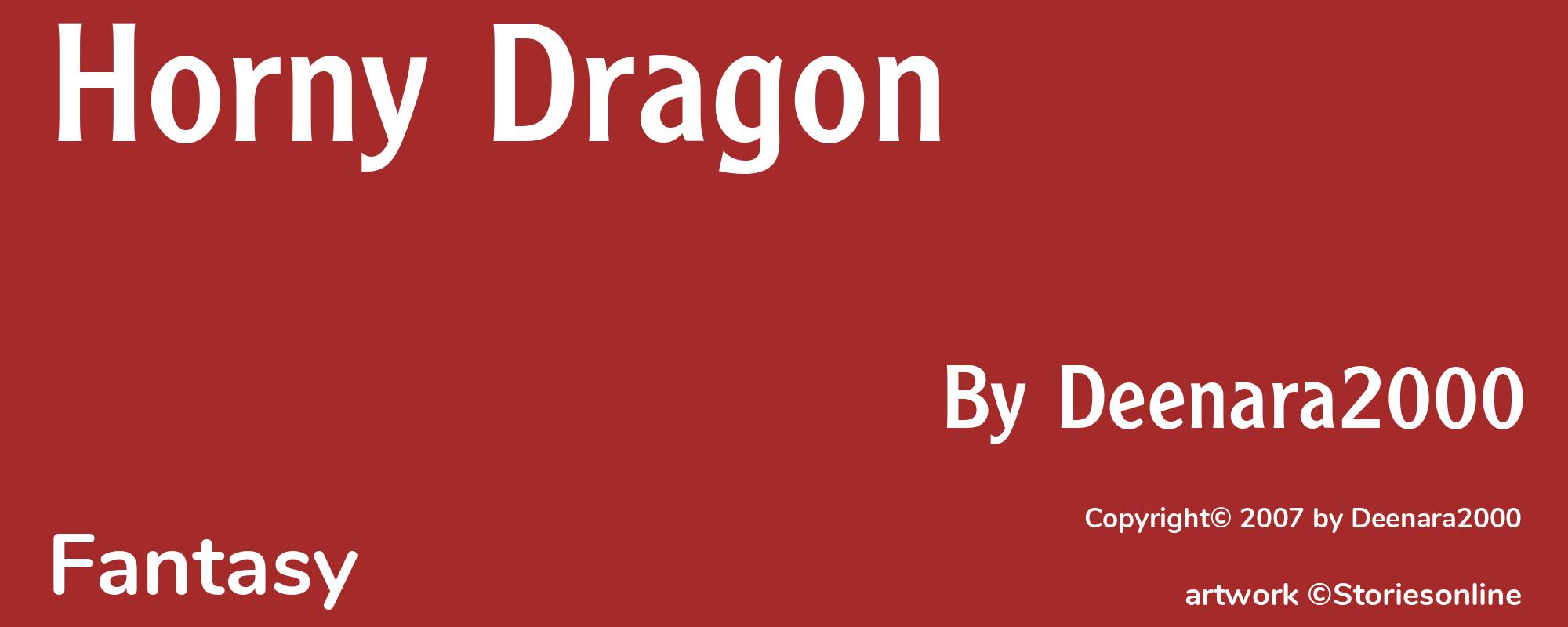 Horny Dragon - Cover