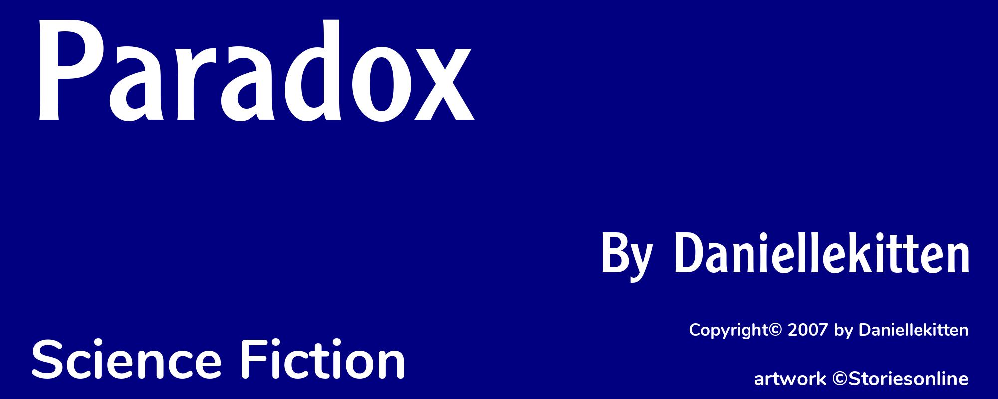 Paradox - Cover