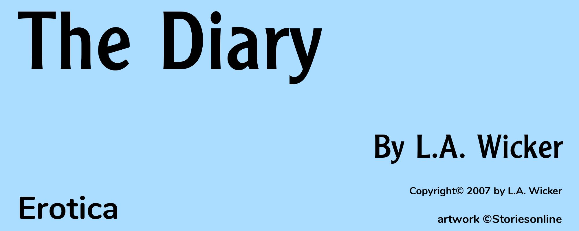 The Diary - Cover