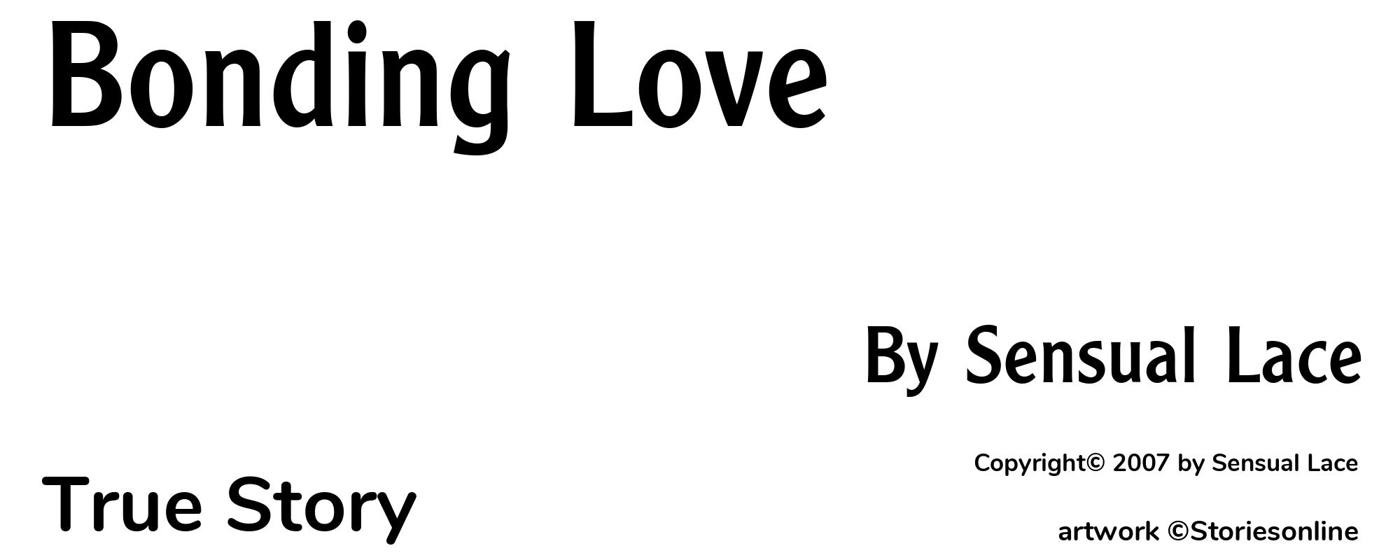 Bonding Love - Cover