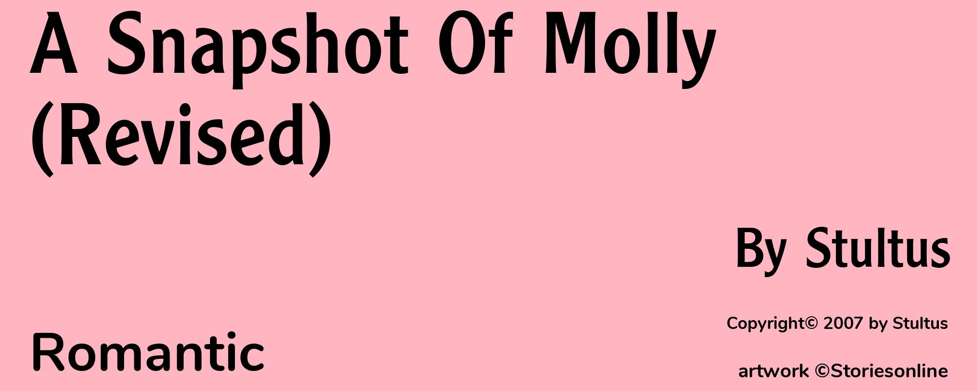 A Snapshot Of Molly (Revised) - Cover
