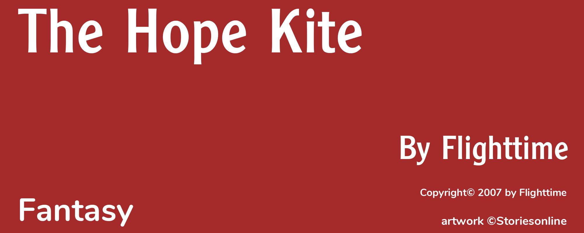 The Hope Kite - Cover