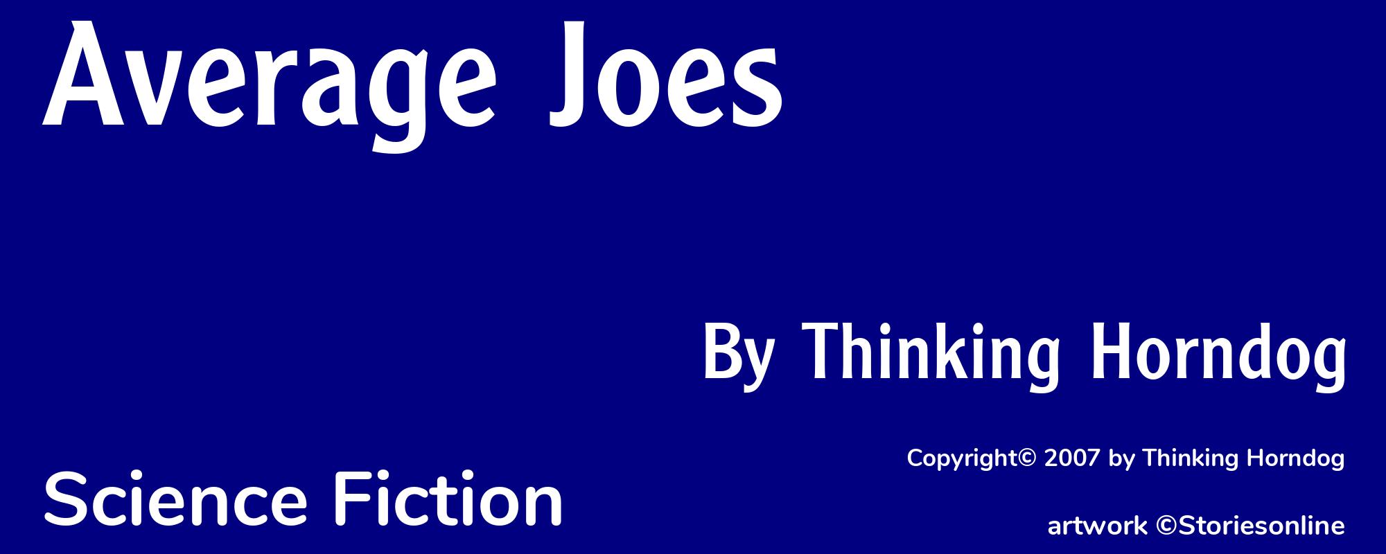 Average Joes - Cover