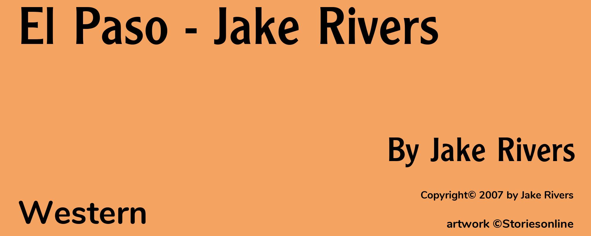 El Paso - Jake Rivers - Cover