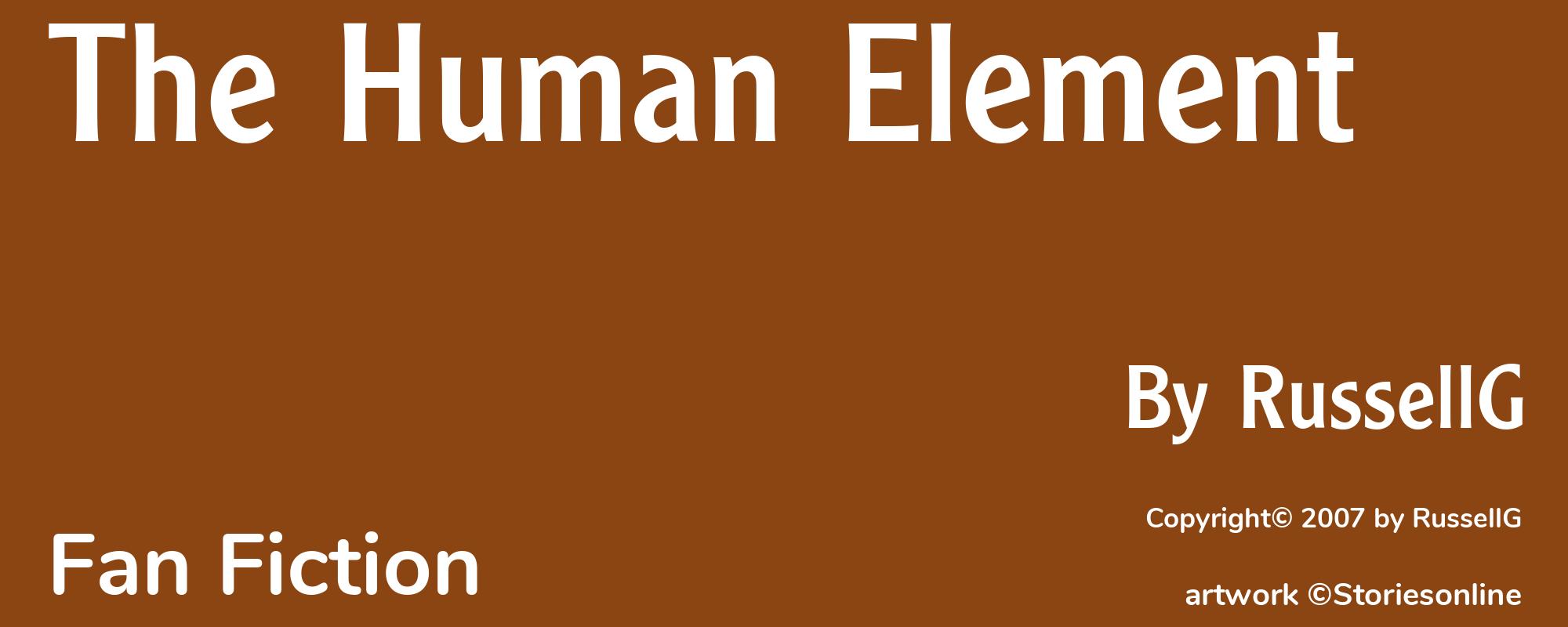 The Human Element - Cover