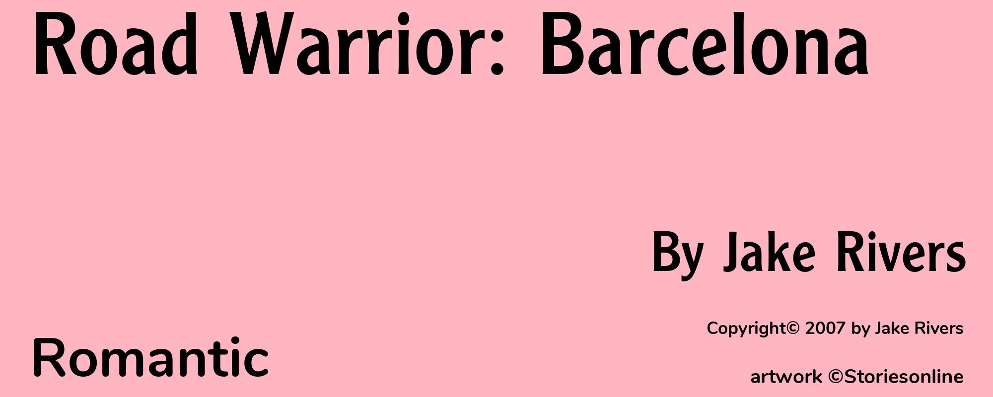 Road Warrior: Barcelona - Cover