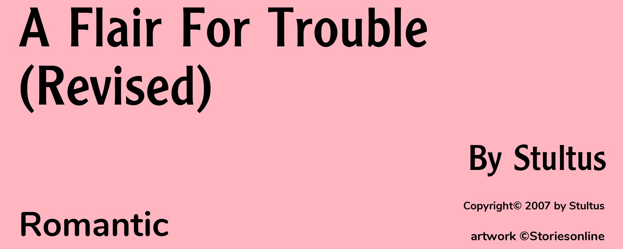 A Flair For Trouble (Revised) - Cover