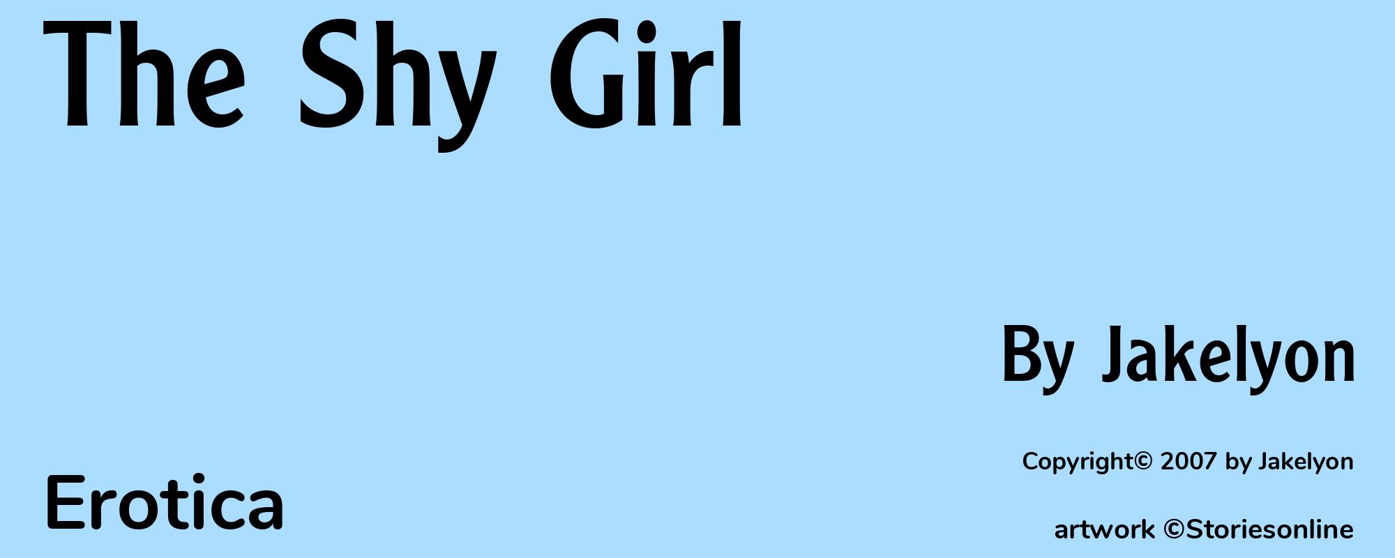 The Shy Girl - Cover