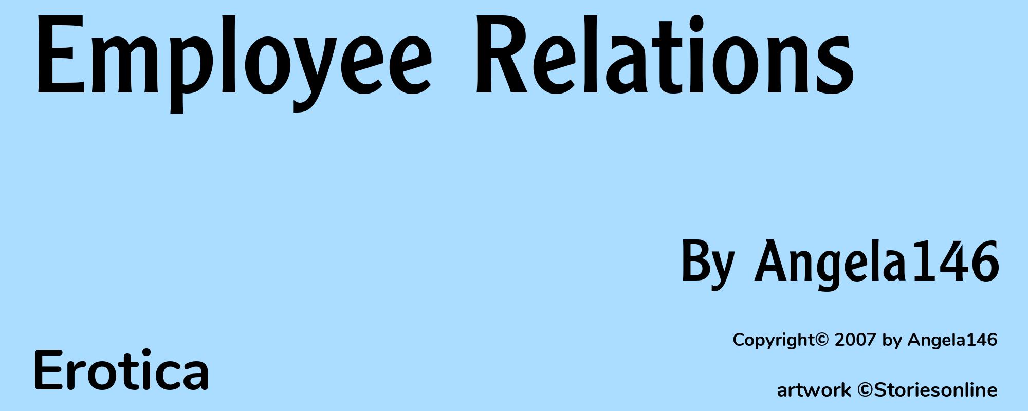 Employee Relations - Cover