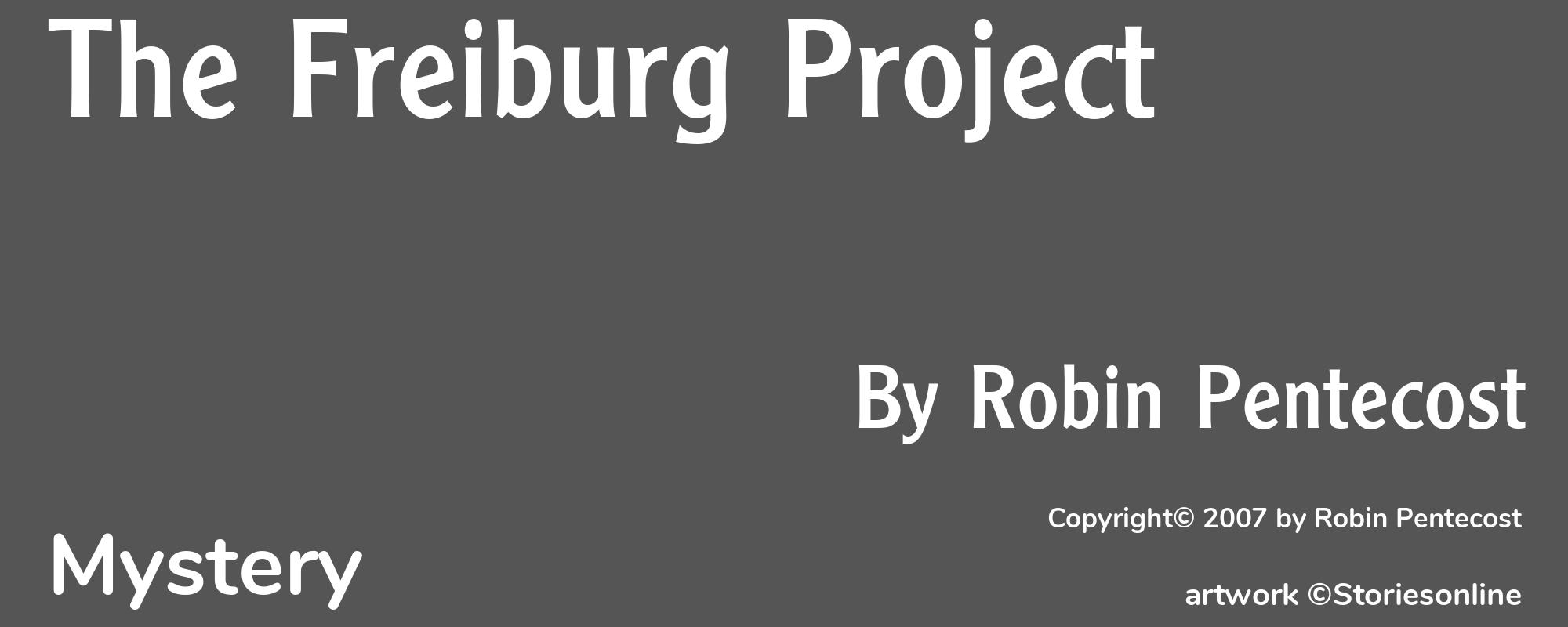 The Freiburg Project - Cover