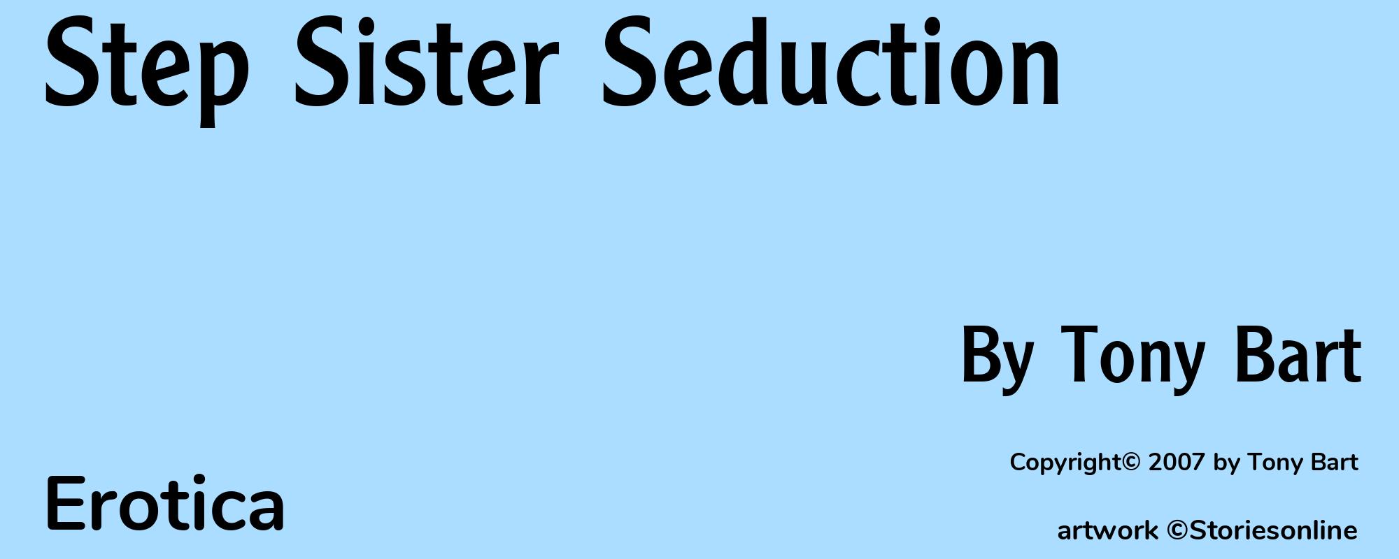 Step Sister Seduction - Cover