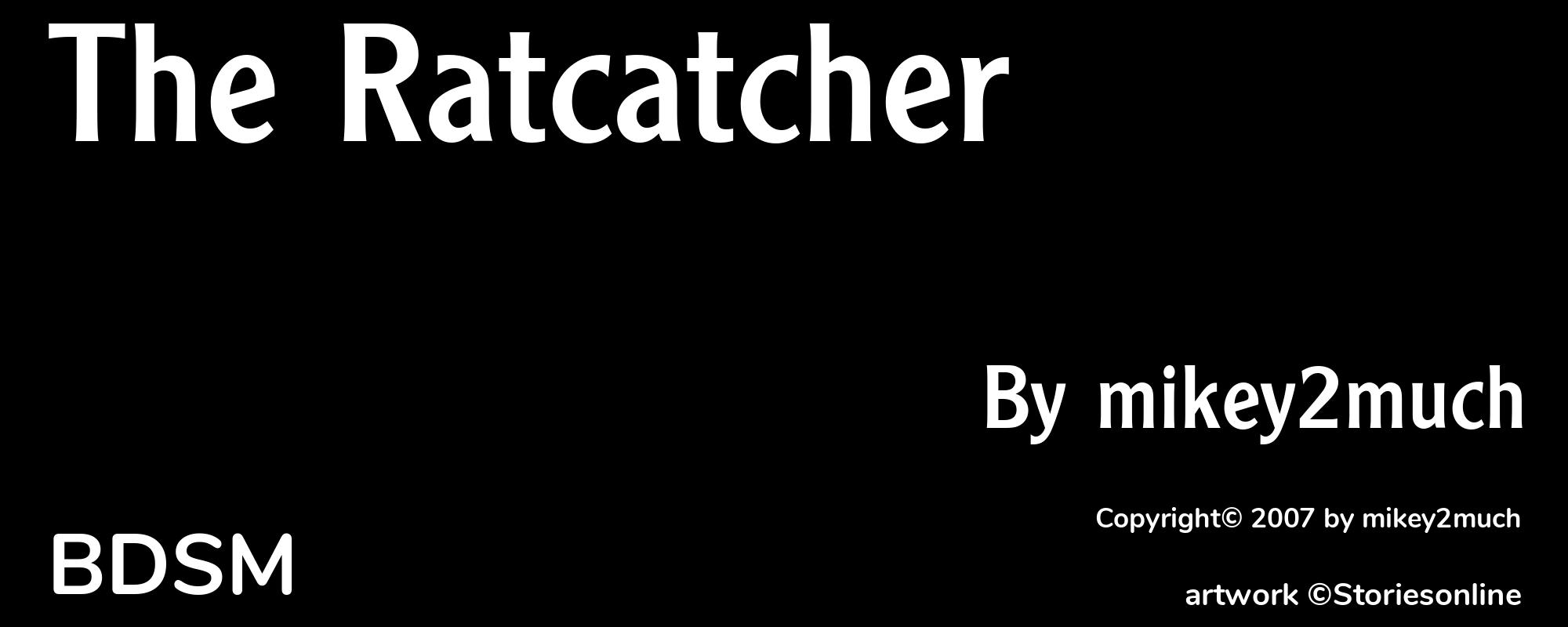 The Ratcatcher - Cover