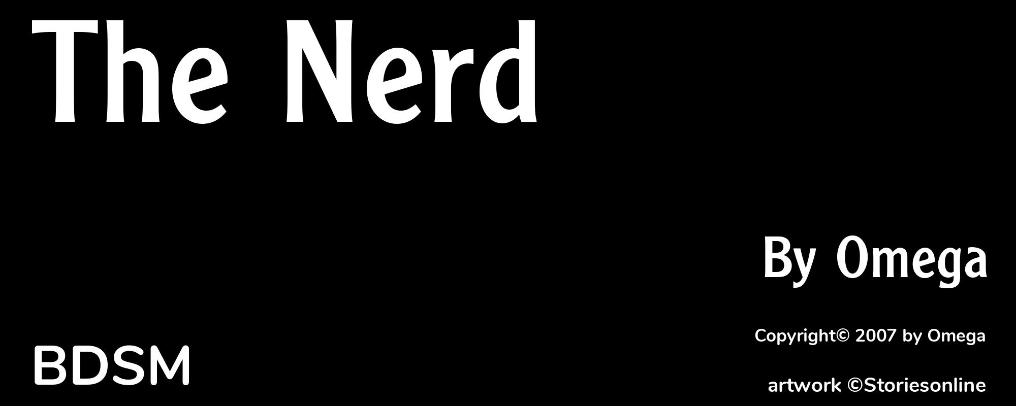 The Nerd - Cover