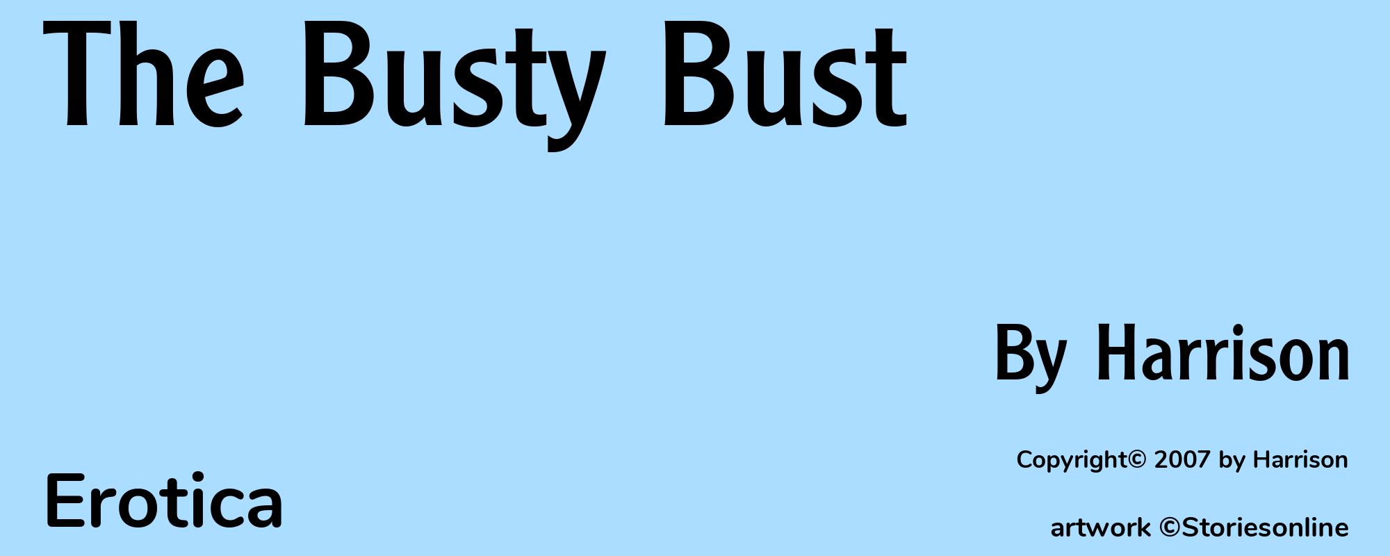 The Busty Bust - Cover