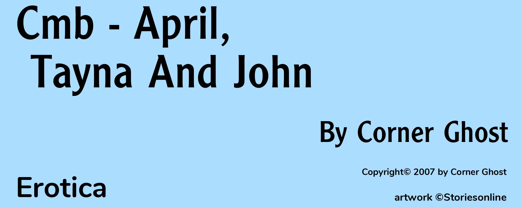Cmb - April, Tayna And John - Cover