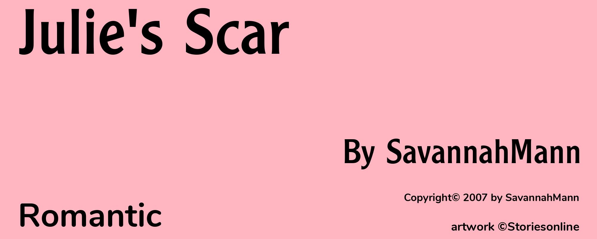 Julie's Scar - Cover