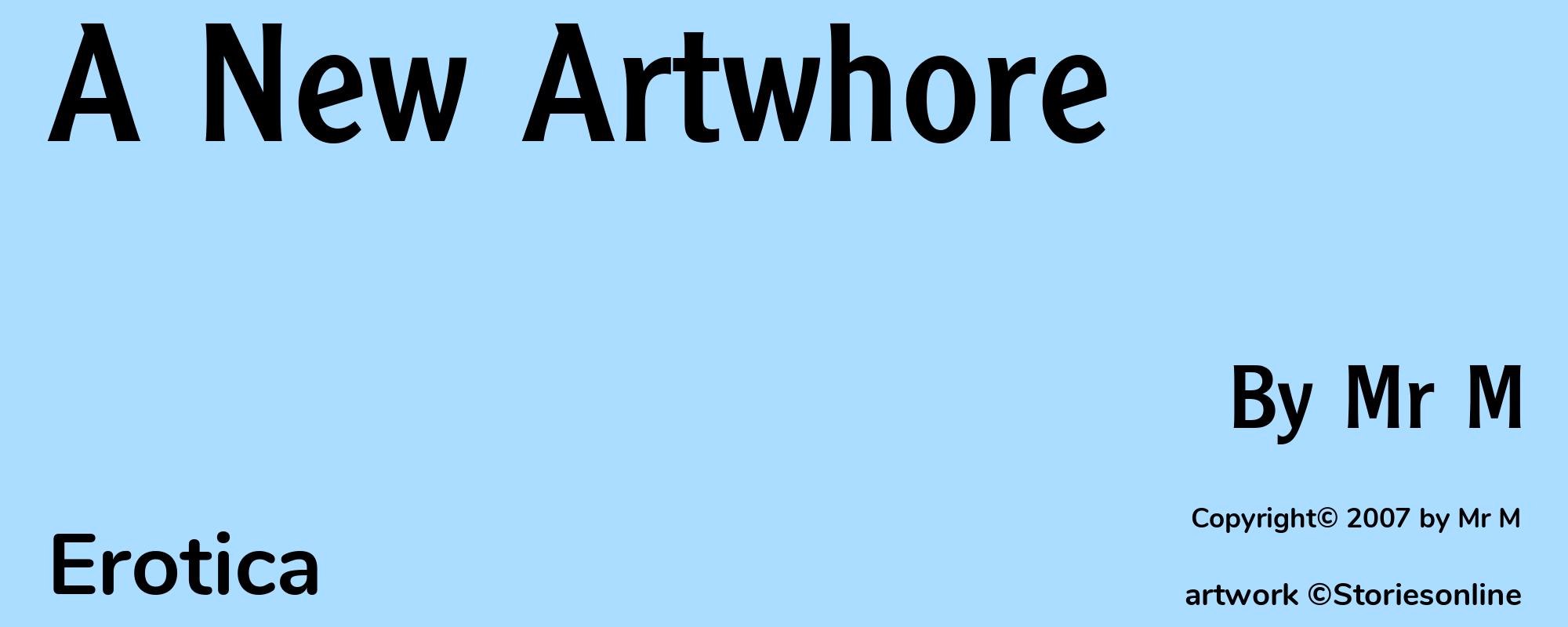 A New Artwhore - Cover