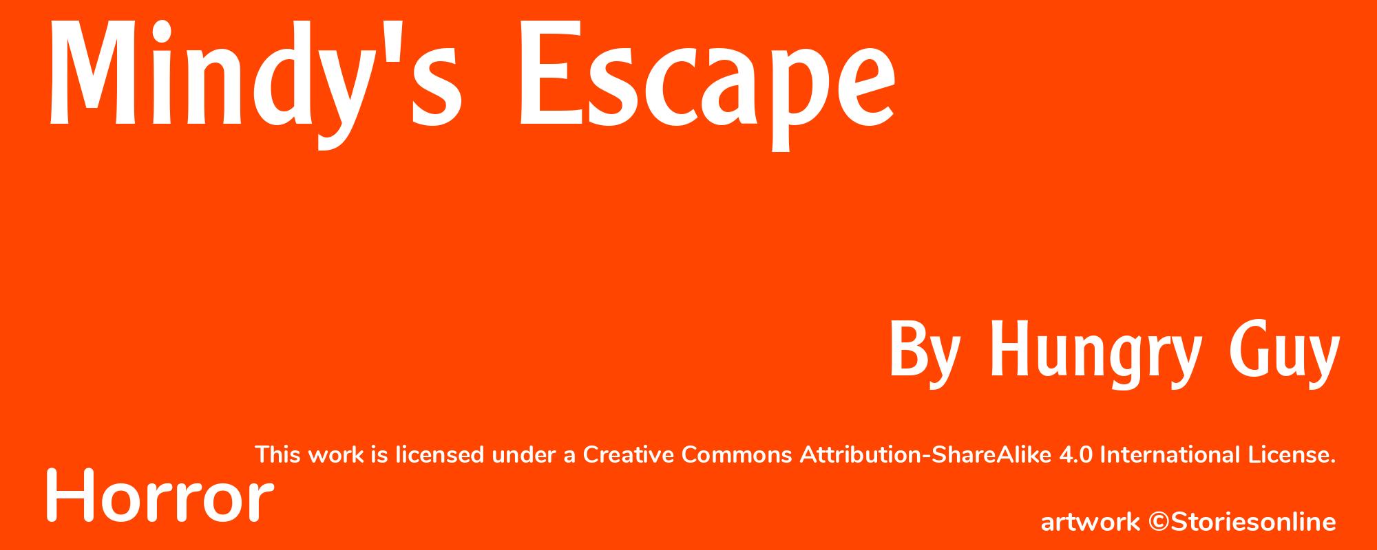 Mindy's Escape - Cover