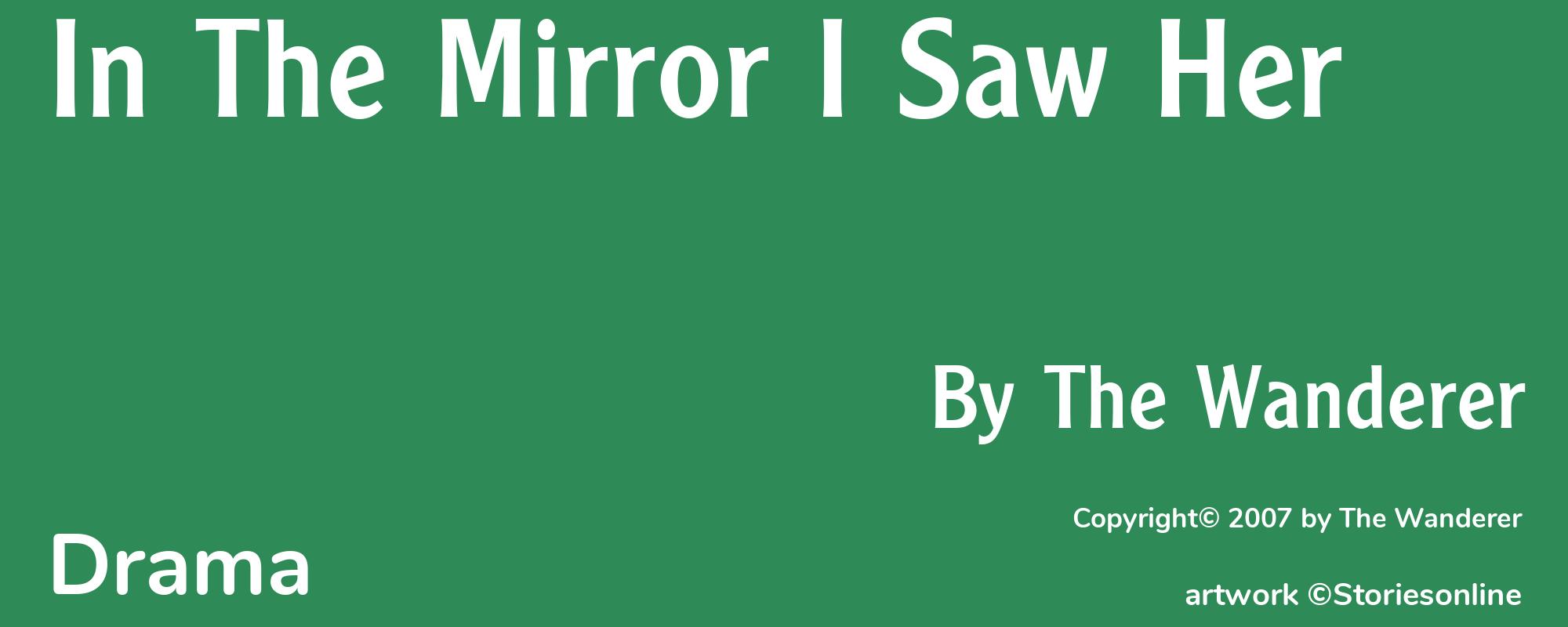 In The Mirror I Saw Her - Cover