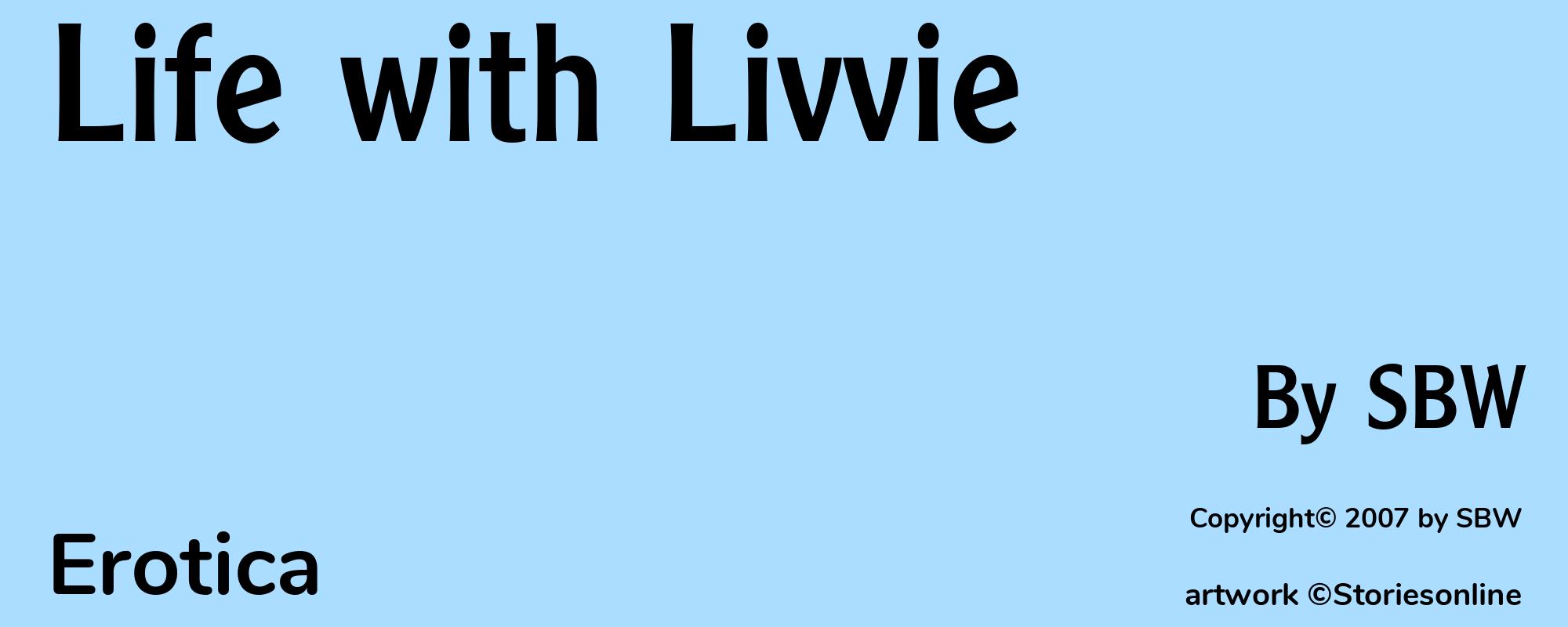 Life with Livvie - Cover