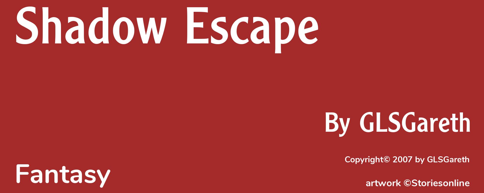 Shadow Escape - Cover