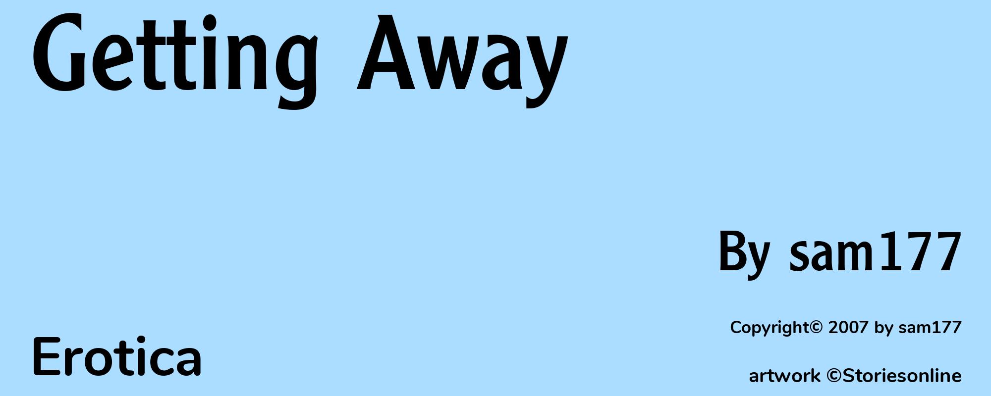 Getting Away - Cover