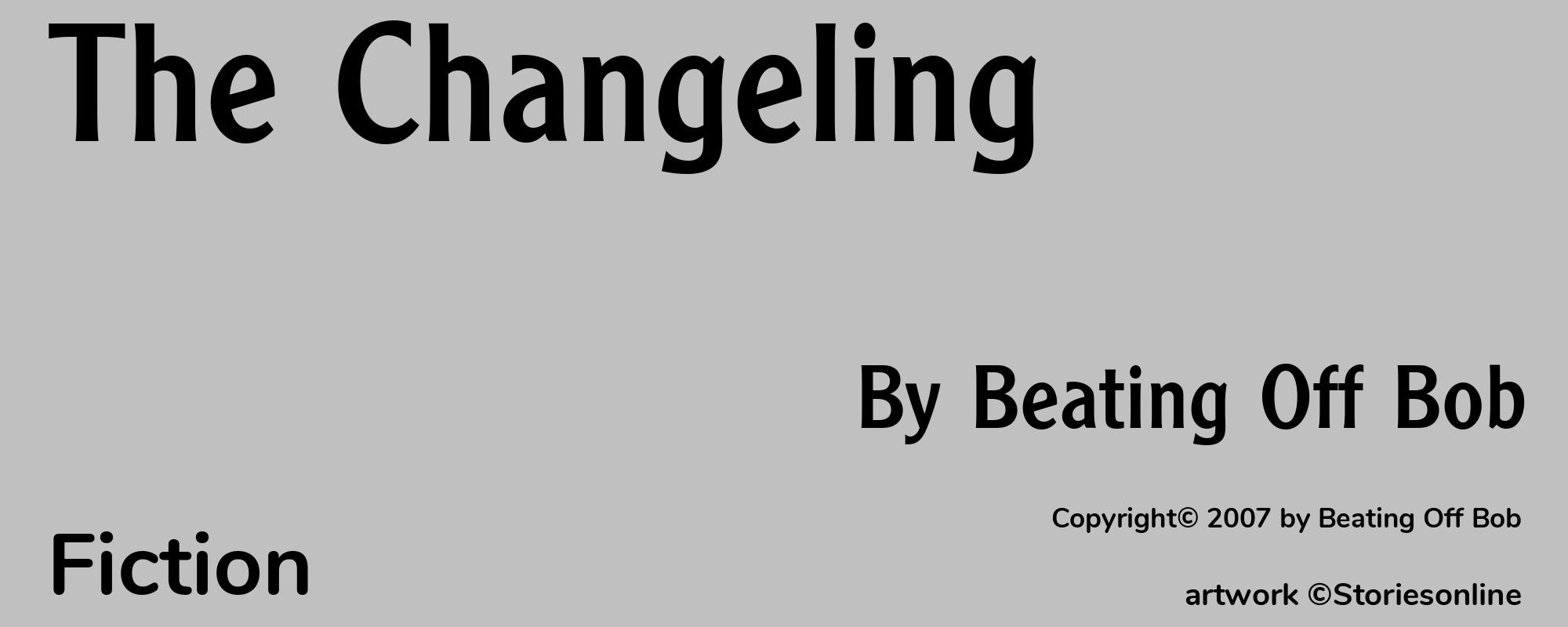 The Changeling - Cover