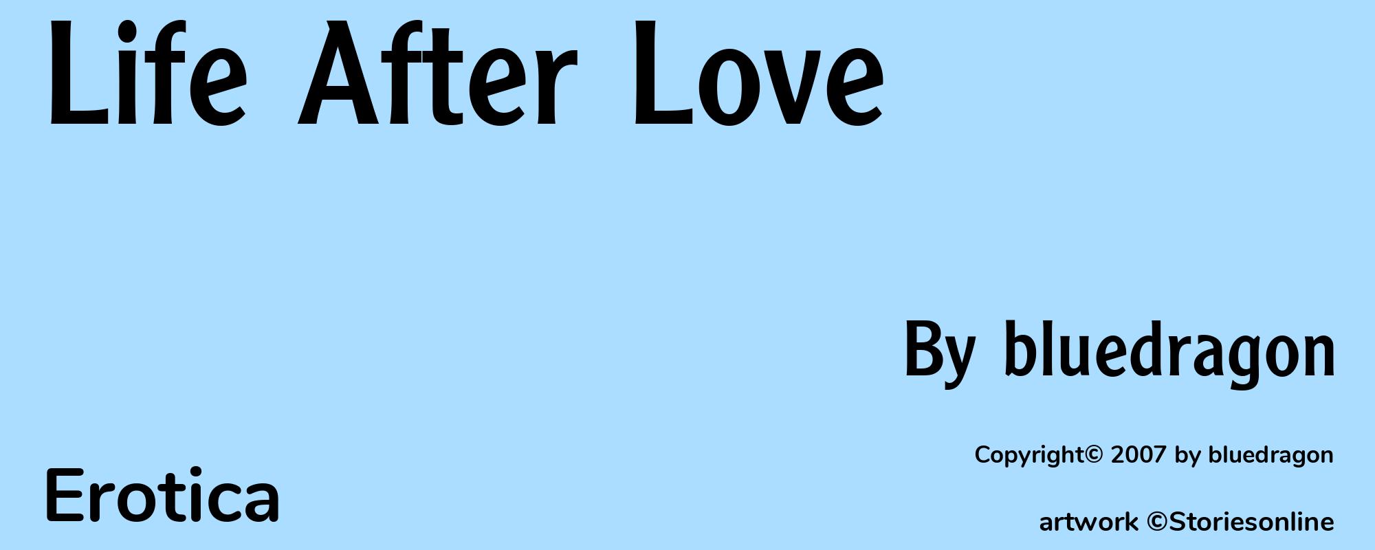 Life After Love - Cover