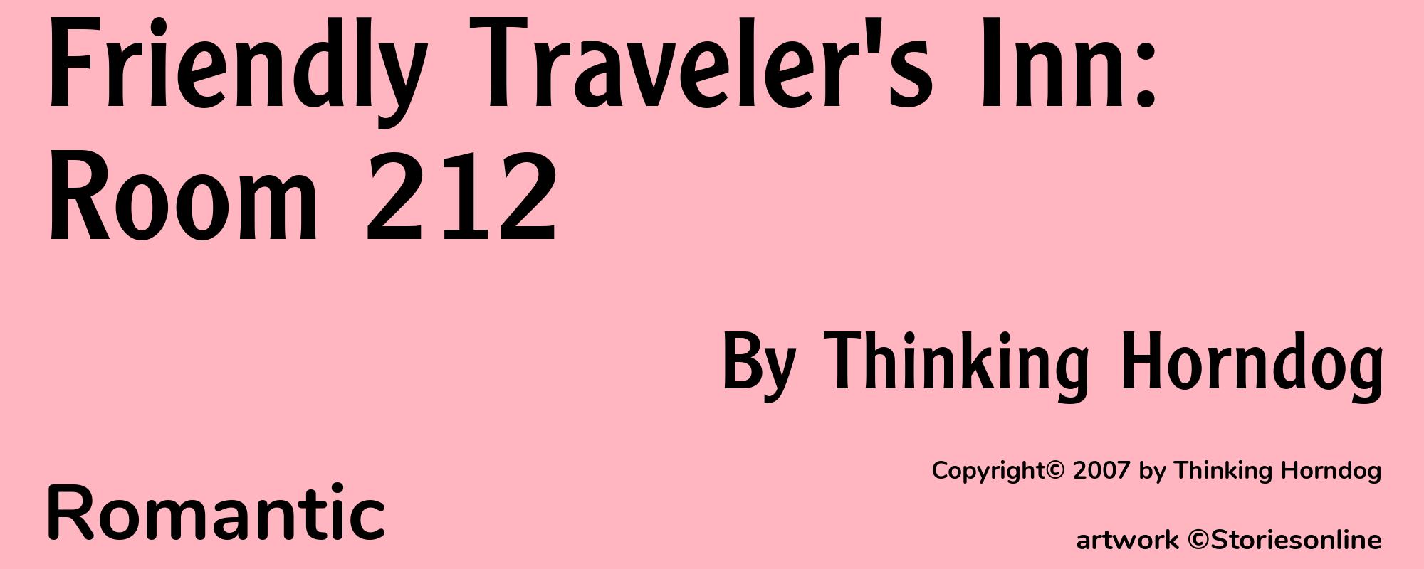 Friendly Traveler's Inn: Room 212 - Cover