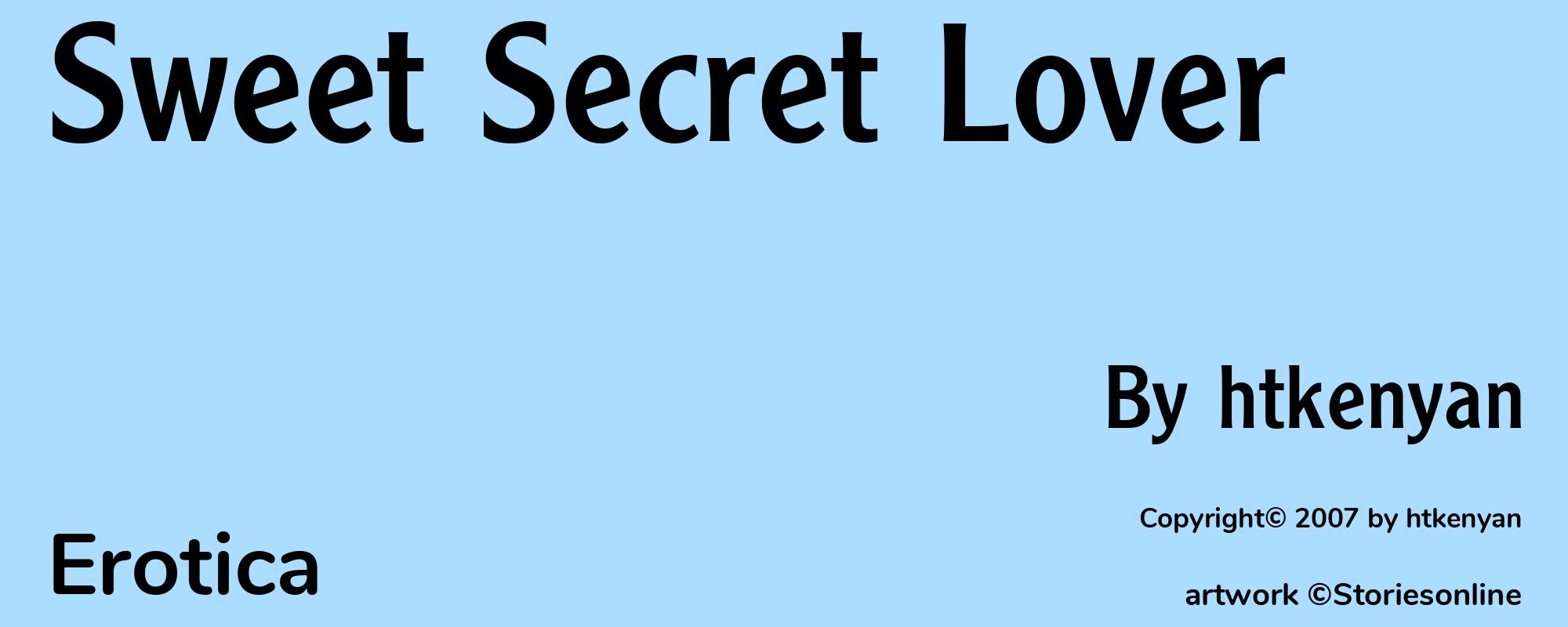 Sweet Secret Lover - Cover