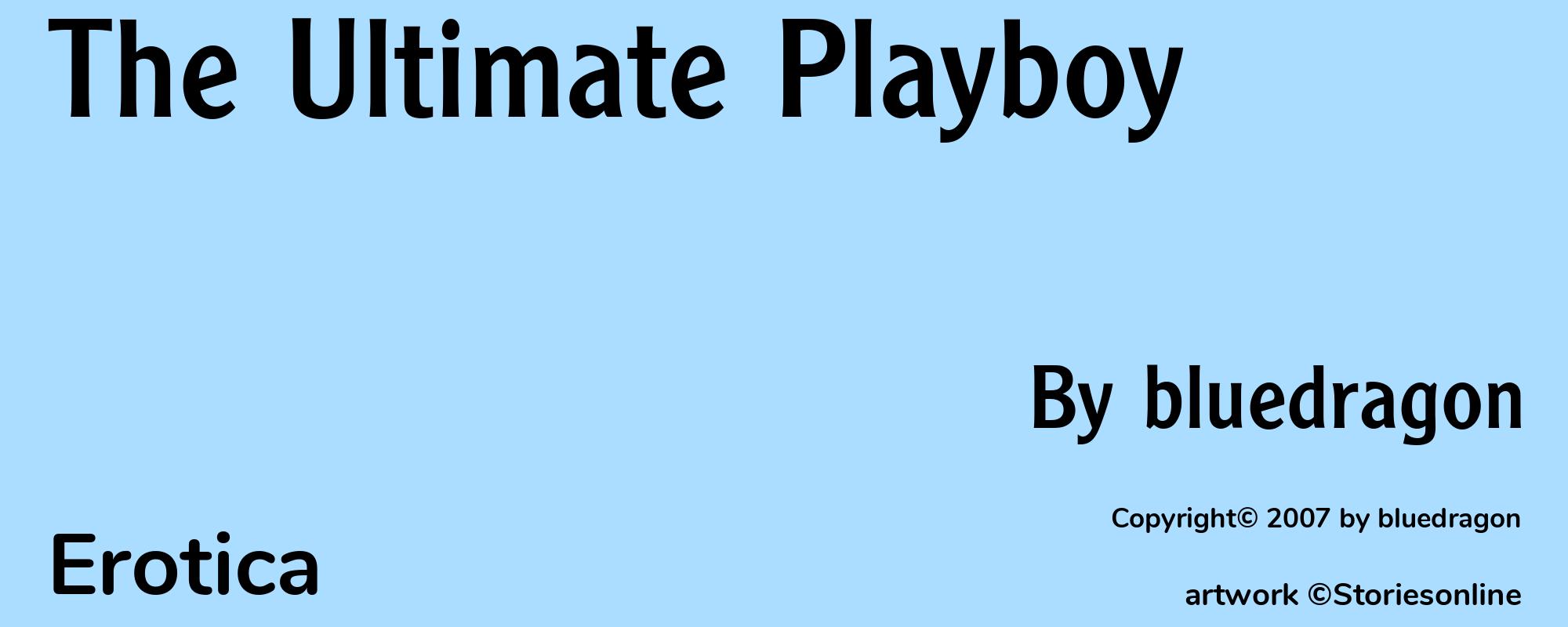 The Ultimate Playboy - Cover