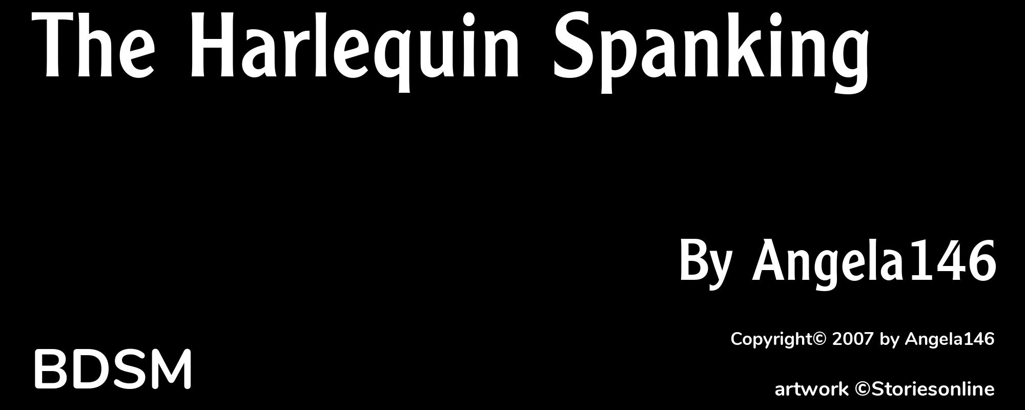 The Harlequin Spanking - Cover