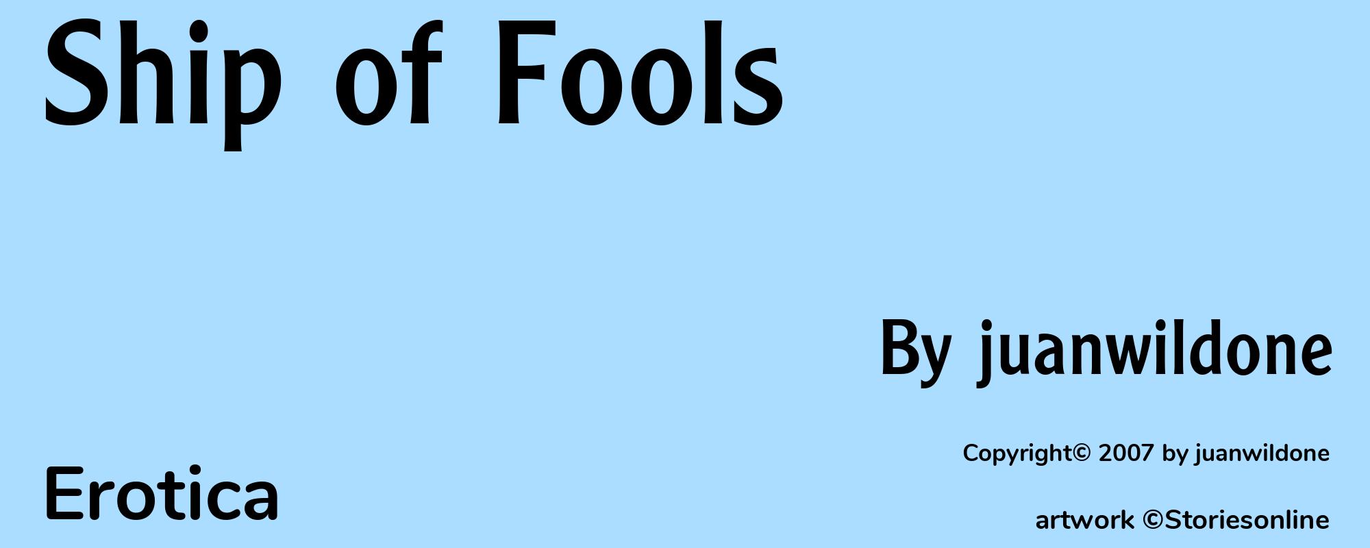 Ship of Fools - Cover