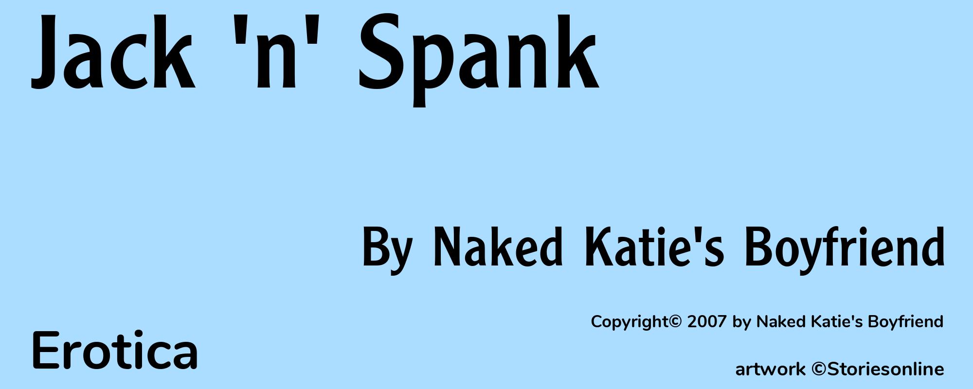 Jack 'n' Spank - Cover