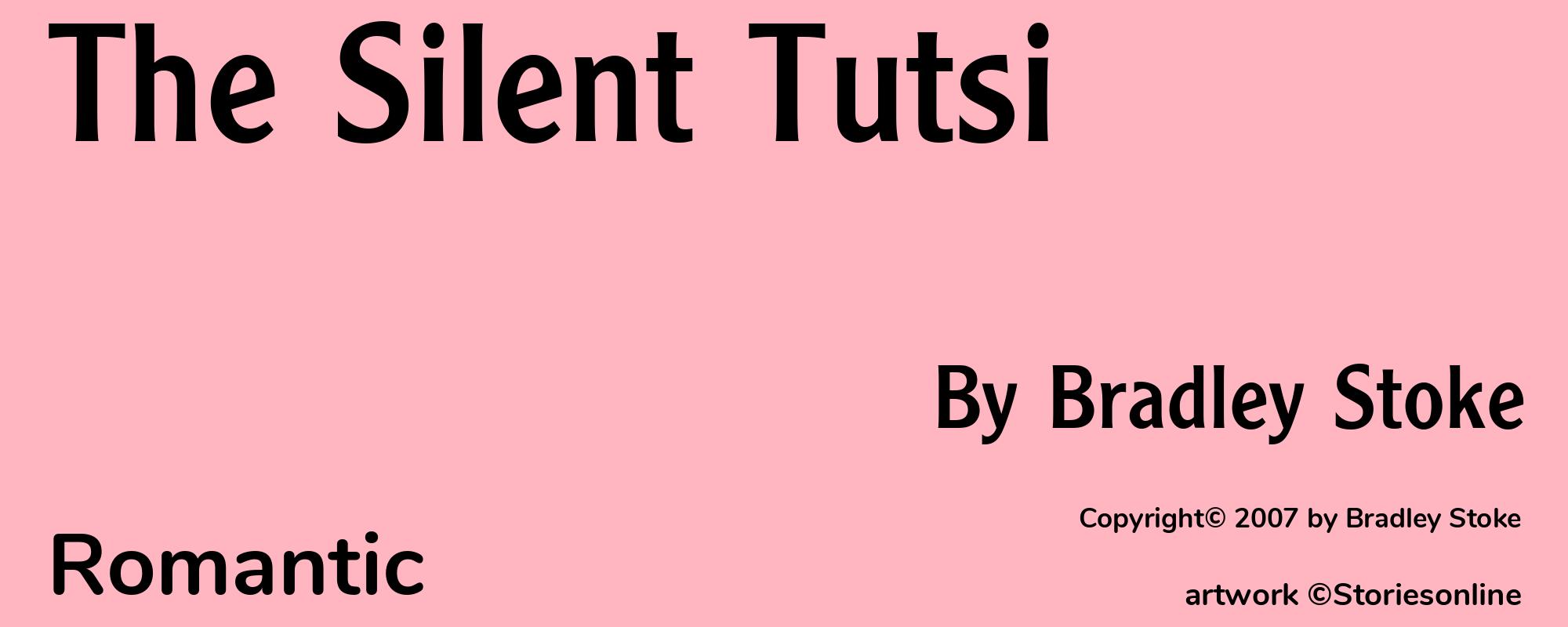 The Silent Tutsi - Cover