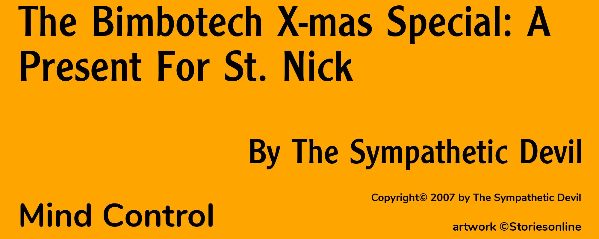 The Bimbotech X-mas Special: A Present For St. Nick - Cover