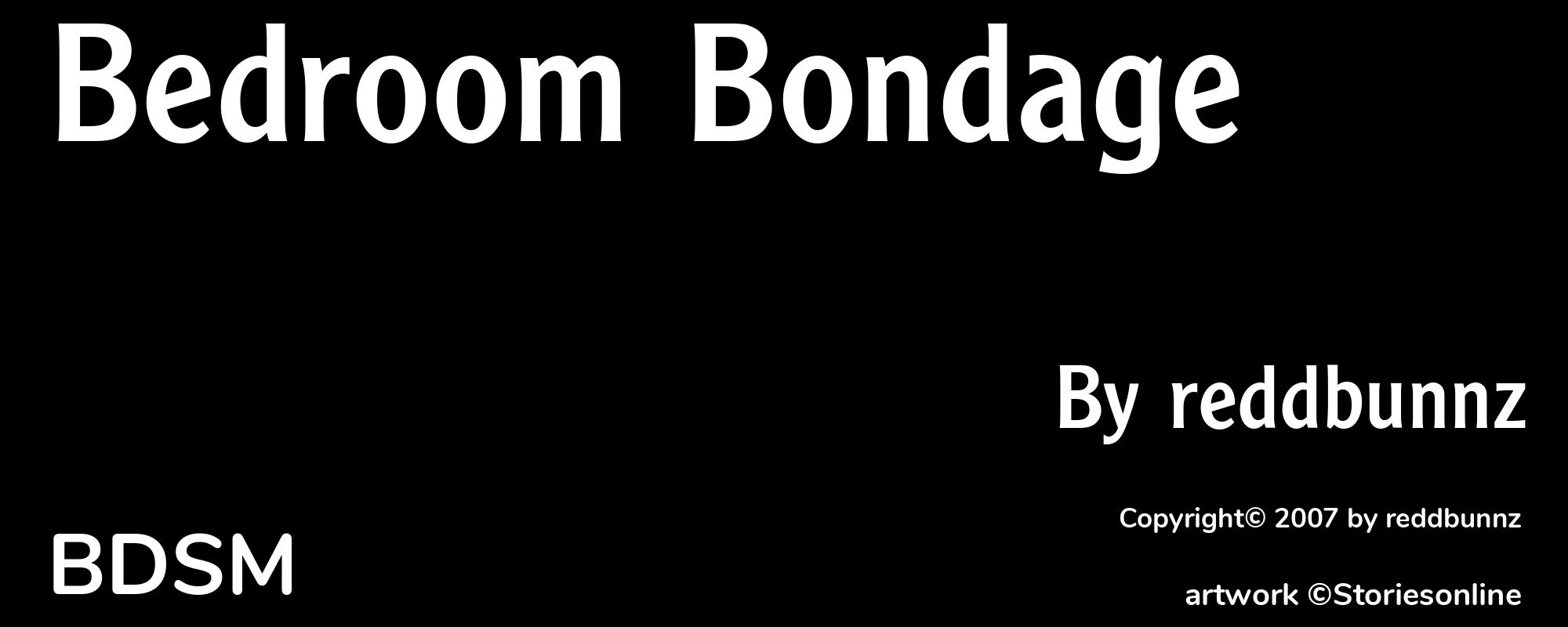 Bedroom Bondage - Cover