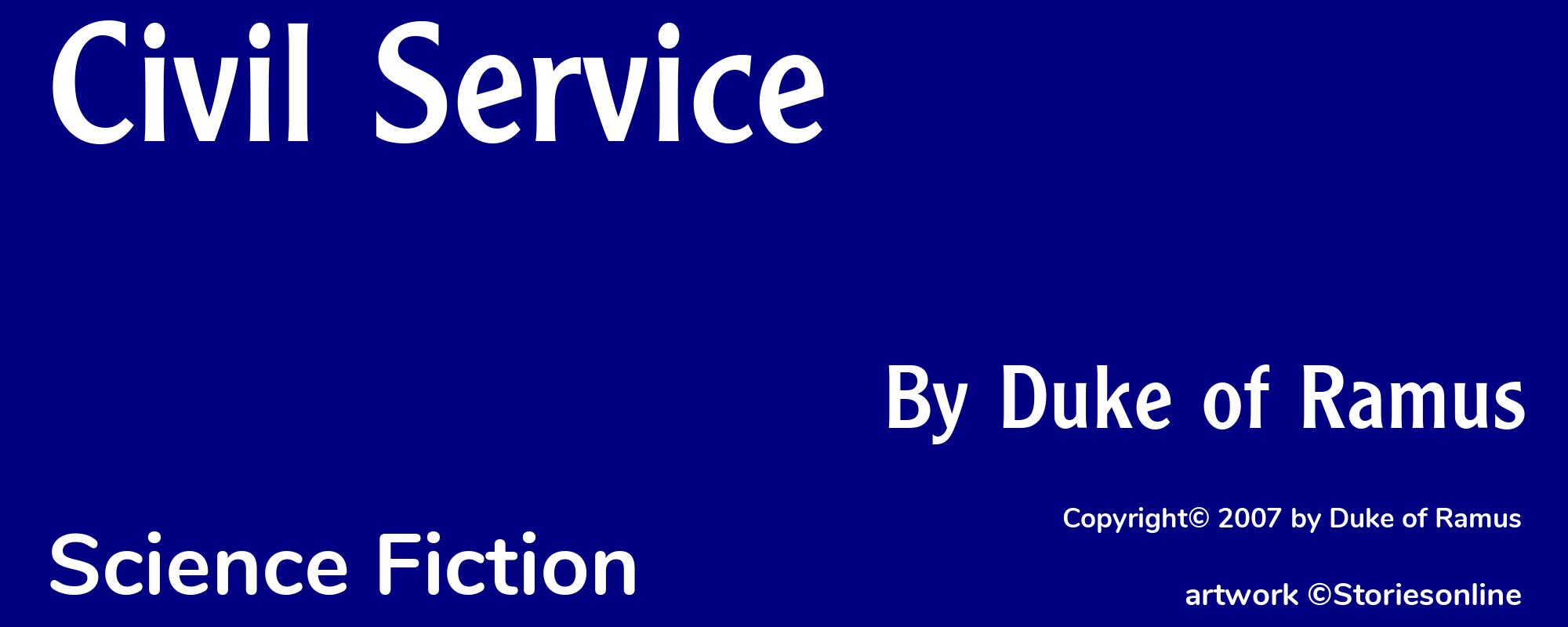 Civil Service - Cover