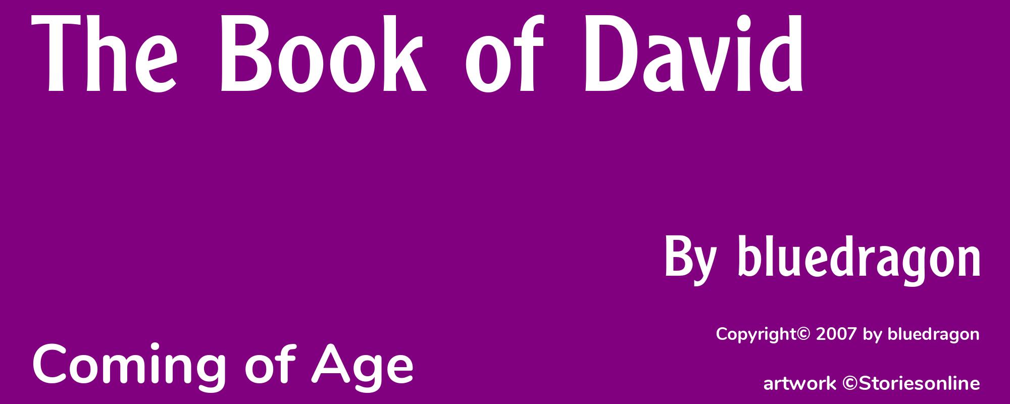 The Book of David - Cover