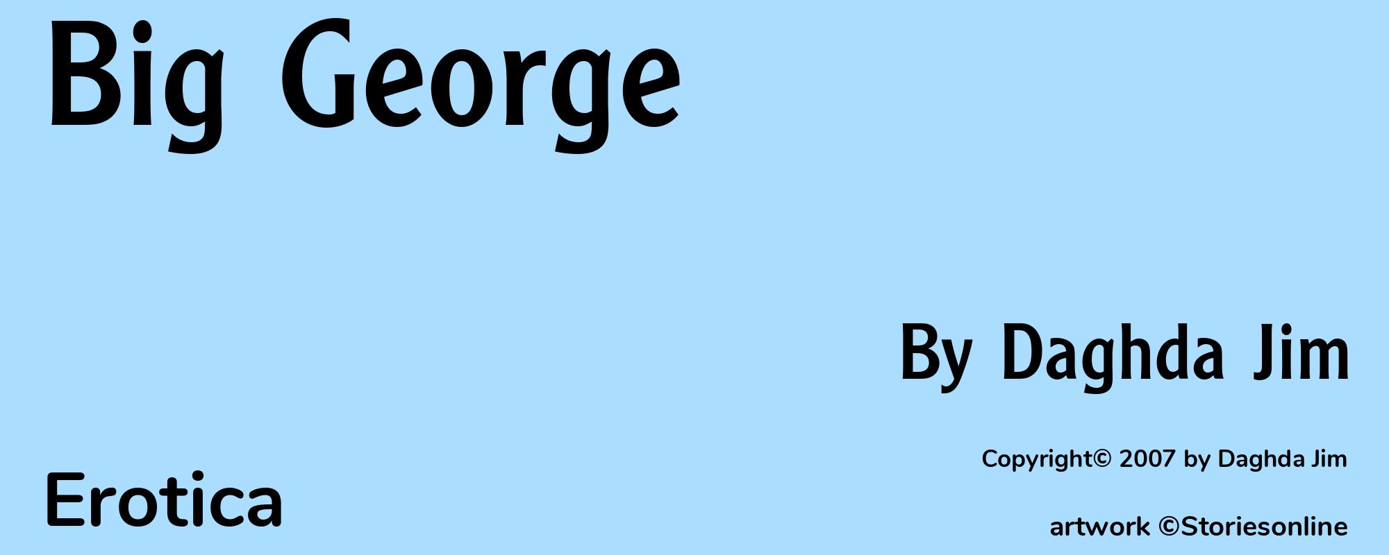 Big George - Cover