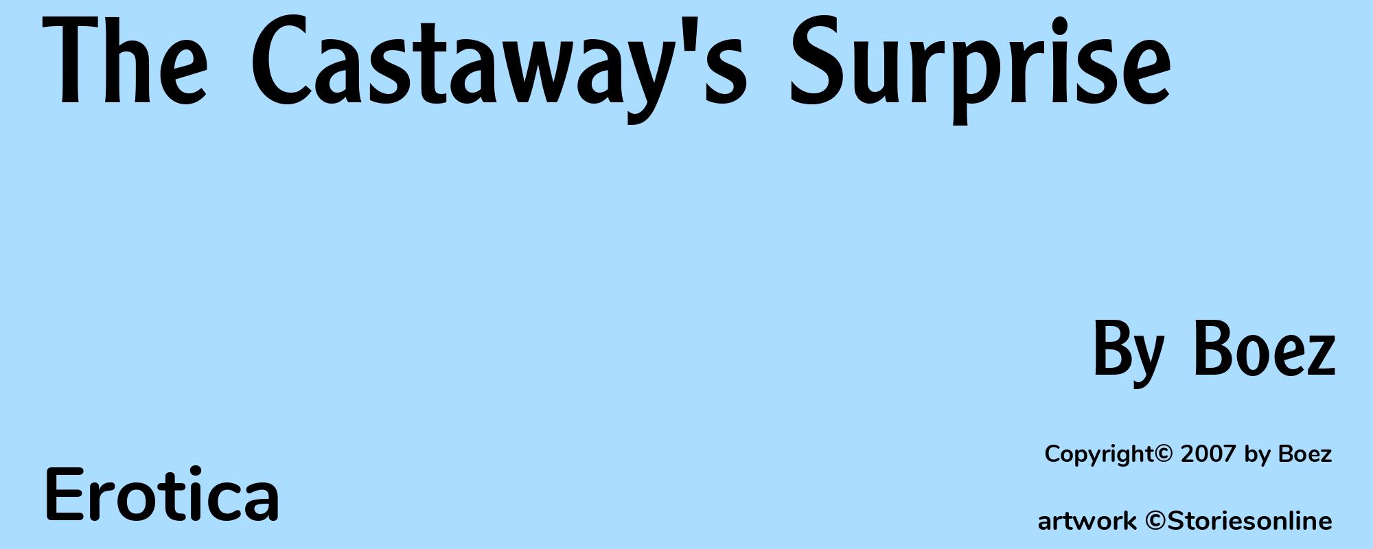 The Castaway's Surprise - Cover