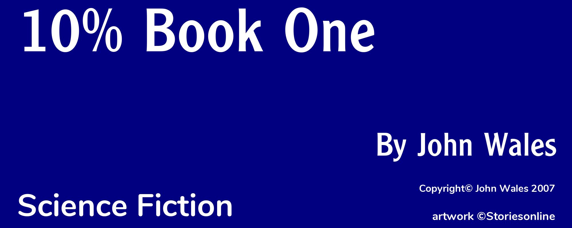 10% Book One - Cover
