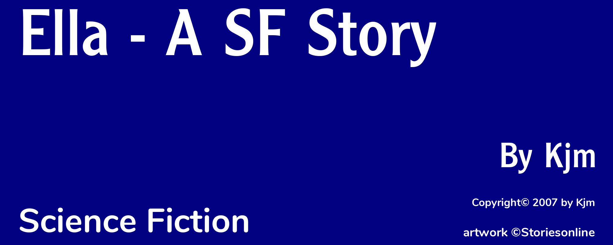 Ella - A SF Story - Cover