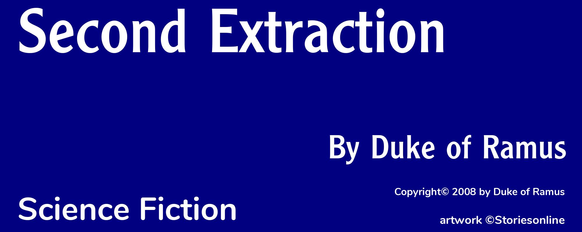 Second Extraction - Cover
