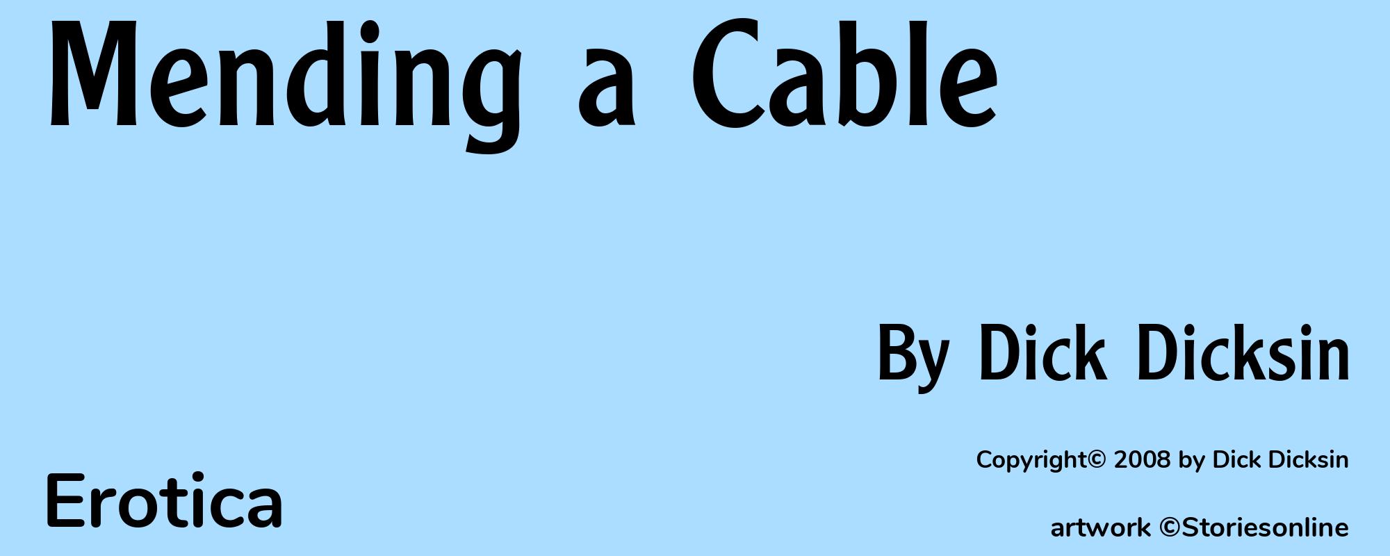 Mending a Cable - Cover