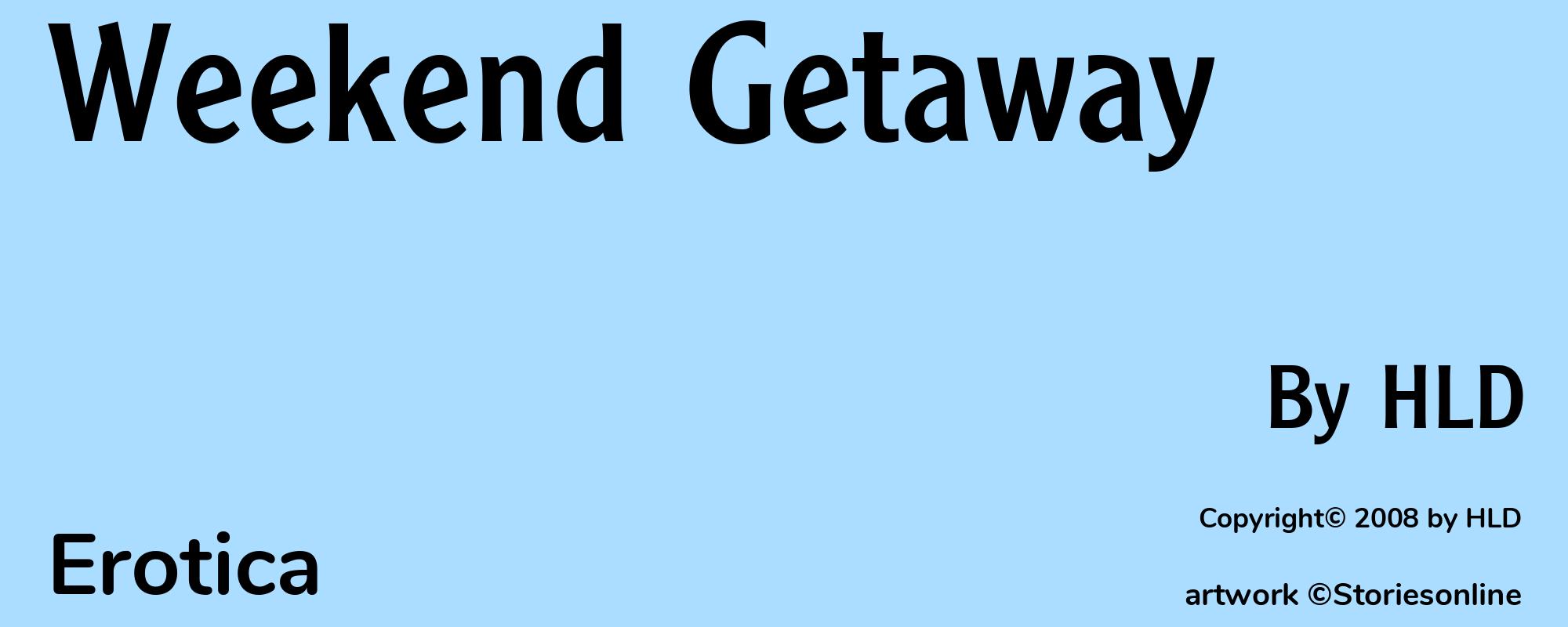 Weekend Getaway - Cover