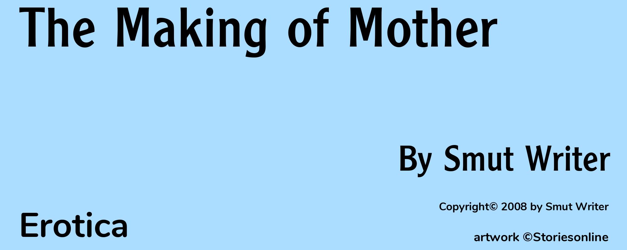 The Making of Mother - Cover