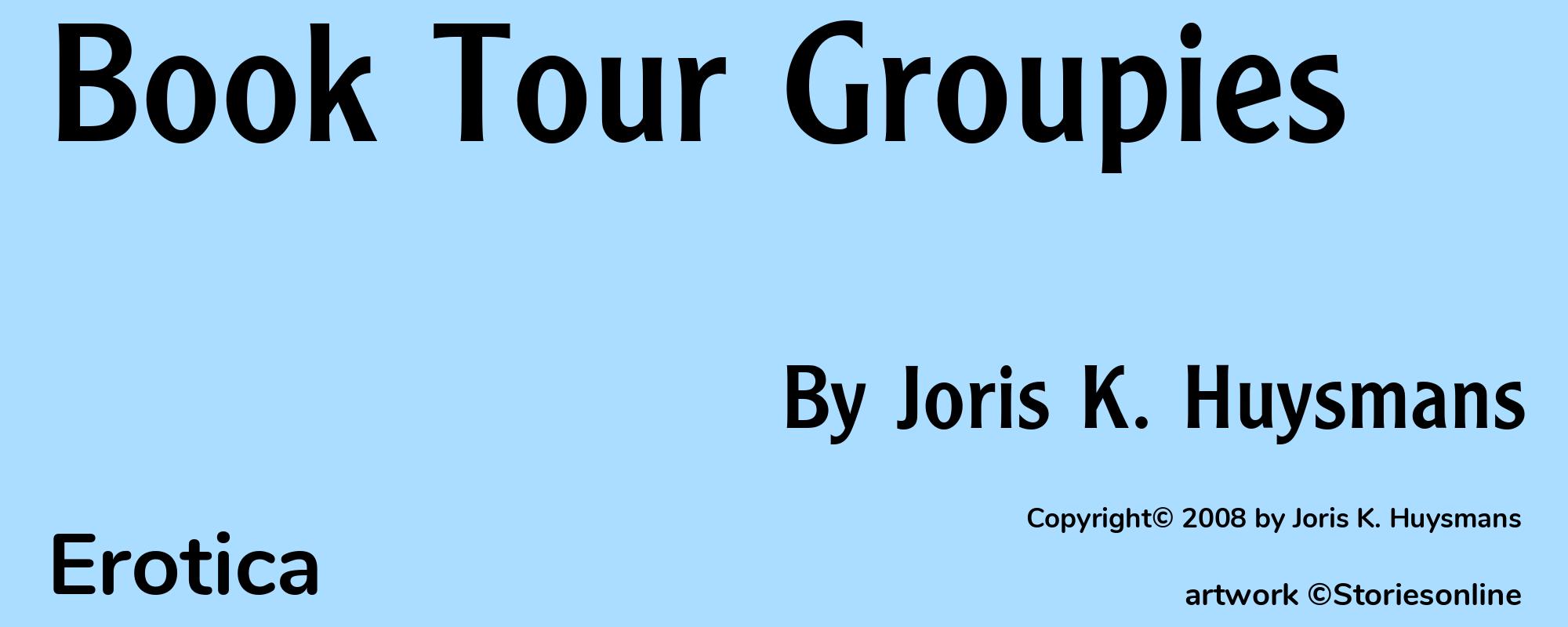 Book Tour Groupies - Cover